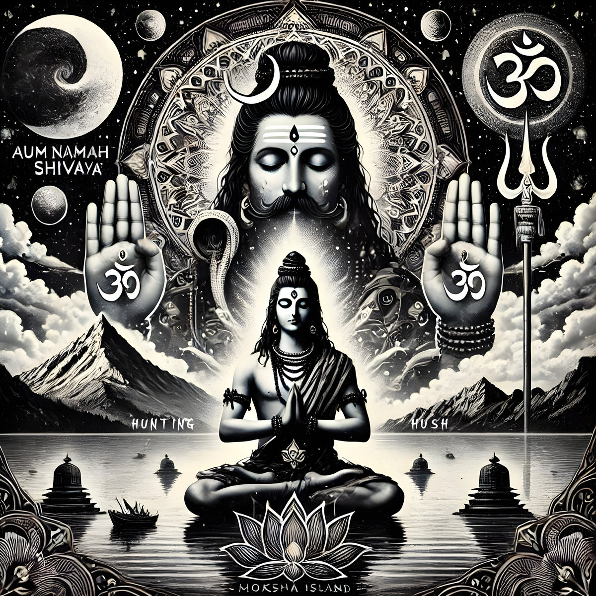Cover art for Moksha Island by Hunting Hush
